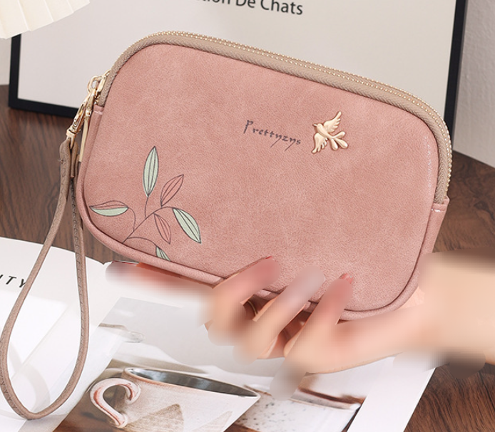 Prettyzys Painted Printed Wallet