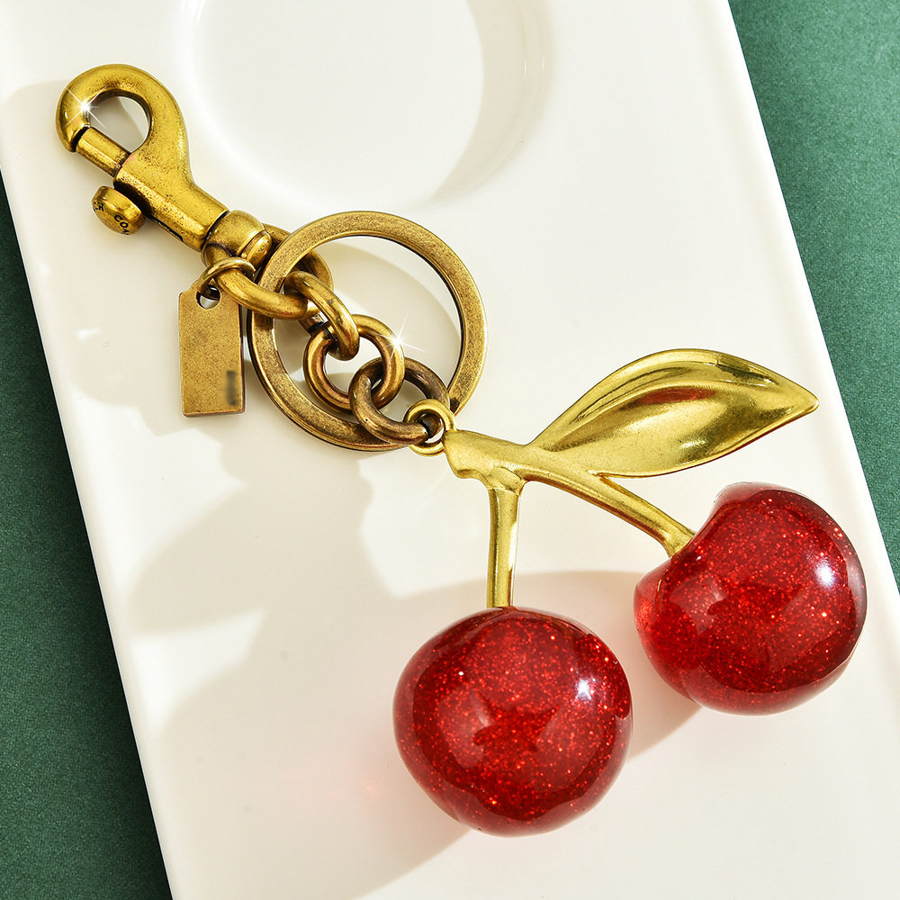 Cherry Pendant Keychain